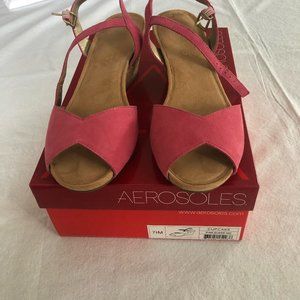 Aerosoles Cupcake pink Suede -